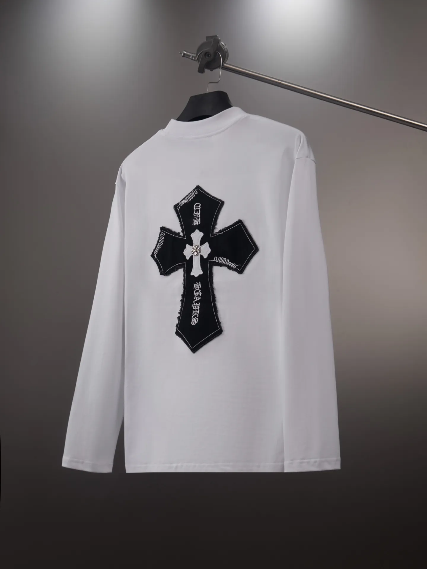 （ ） Chrome Hearts/ 2026New Arrival logo T 、 🪡 Same Style Quality😘😘 100% Versatile T 👍 ：Black、White Size：S-XL